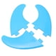 thumbnail image 4 of Aletas de tabla de surf de 3 uds, aleta de propulsor azul de plástico de nailon, accesorios para tabla de surf para tabla larga YUNYI BRAND Deportes, 4 of 8
