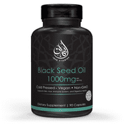 Iman Vitamins, Halal Black Seed Oil, Vegan, Organic, Digestive Health, 90 Pills