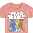 thumbnail image 3 of Star Wars - Easter Logo - Toddler And Youth Girls Fitted Short Sleeve Graphic T-Shirt, 3 of 5