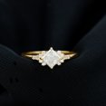thumbnail image 2 of Unique Moissanite Solitaire Engagement Ring (1 CT, D-VS1 Quality), 14K Yellow Gold, US 10.25, 2 of 7