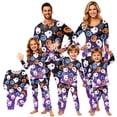 thumbnail image 7 of Halloween Family Matching Pajamas Sets, Halloween Family Ghost Bat Pumpkin Loungewear, Holiday Seasonal Party PJS Sleepwear, Halloween Home Relaxing Matching Cute Pjs Set Indoor, 7 of 7