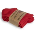 thumbnail image 3 of Diabetic Ankle Socks for Women 3 Pairs Non-Binding Seamless Toe (Red, 5-7), 3 of 5
