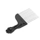 thumbnail image 2 of Peine de metal portátil para desenredar cabello largo, grueso y rizado., 2 of 14