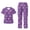 Purple-Butterfly Polka Dot, variant on Kuiaobaty Otter Floral Print Scrubs for Women Set Stretch Nursing Uniforms Breathable Medical Scrubs for Vet Pediatric Nurse, Green