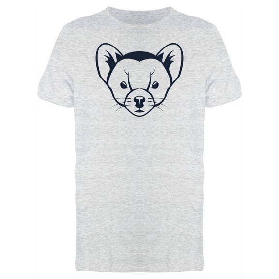 Face Retro Logo Marten Head T-Shirt Men -Image by Shutterstock, Male Medium