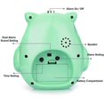 thumbnail image 3 of Despertador de búho para niños, Despertador para niños sin tictac Reloj para niños con luz nocturna, Reloj con función de repetición de dormitorio con amarillo tenue Ni kaili Sencillez, 3 of 5