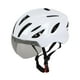 thumbnail image 2 of Casco de bicicleta Accesorios de sombrero de bicicleta Correa ajustable con visor Casco de bicicleta para bicicletas de montaña Actividades al aire Blanco, 2 of 9