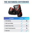 thumbnail image 5 of Hayabusa H5 Boxing Gloves for Men and Women - Black/Red, 16 oz, 5 of 6