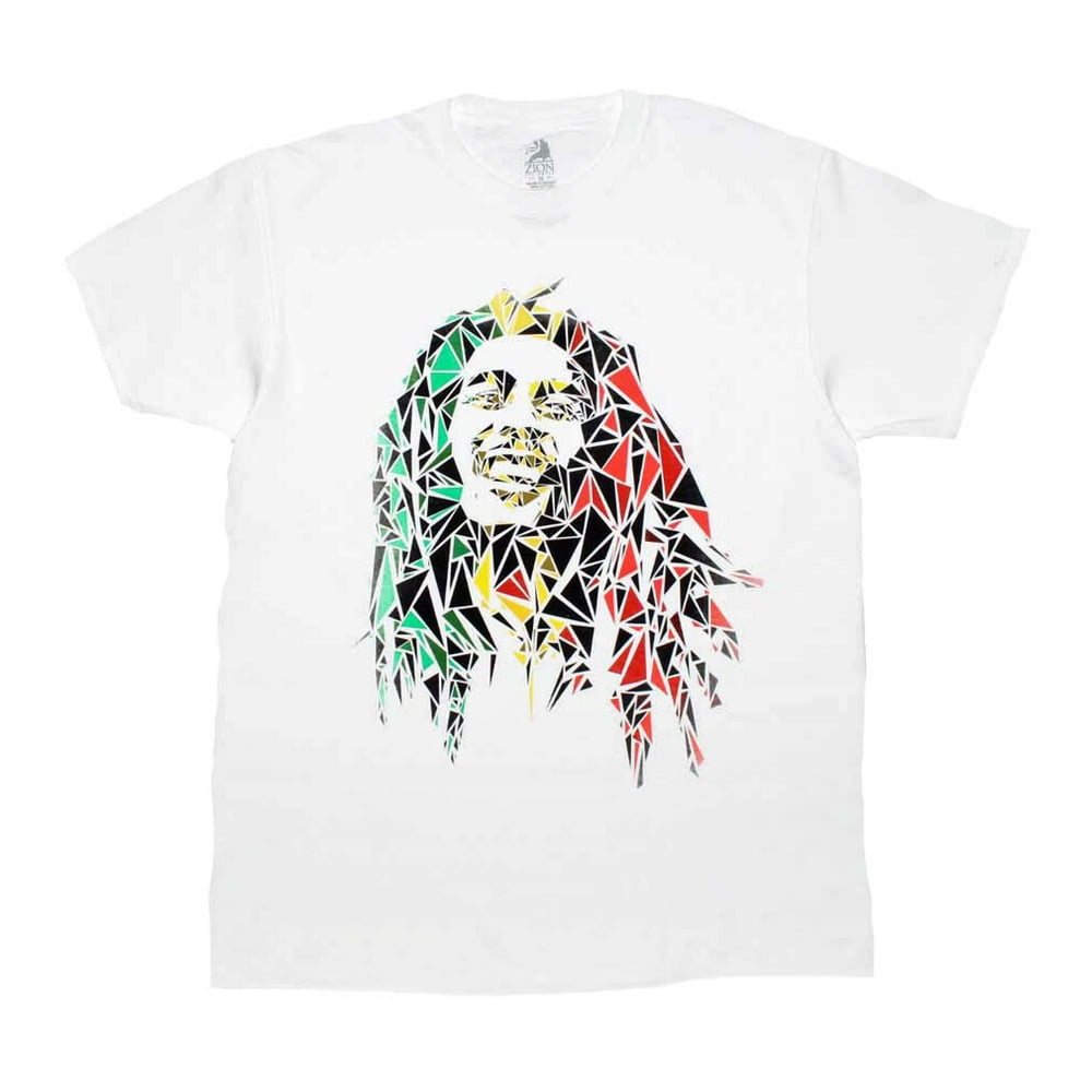 Bob Marley - Bob Marley Mosaic T-Shirt - Walmart.com - Walmart.com