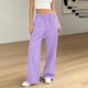 thumbnail image 1 of Neewe Womens Casual Pants with Pockets Elastic Sweatpants Women for Lounging Jogging Workout and Gym, 1 of 8