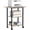 Oak-3-Tier, variant on 3-Tier Mobile Printer Stand with Storage Shelf - Industrial Oak Finish