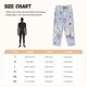 thumbnail image 3 of Balery Blue Butterfly Pantalones de pijama para mujer, pijamas ultraligeros, pantalones de estar por casa-Medium, 3 of 6