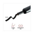 thumbnail image 6 of Chisel Tip Permanent Marker, Broad Chisel Tip, Black, Dozen | Bundle of 5 Dozen, 6 of 7