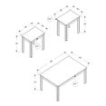 thumbnail image 3 of 3 - piece Table Set with Walnut Main Color | Living Room Tables for Decor Display | Simple Design for Any Decor, 3 of 3