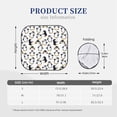 thumbnail image 3 of Wukai Cute Penguins Car Front Windshield Sun Shade,Sun Visor Shield Block Automotive Interior Protector Blocks UV Rays-Small, 3 of 6