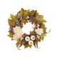 thumbnail image 3 of Corona de otoño para puerta de entrada, corona de calabazas artificiales, corona de cosecha de 45cm para chimenea, inauguración de casa, granja,, 3 of 9