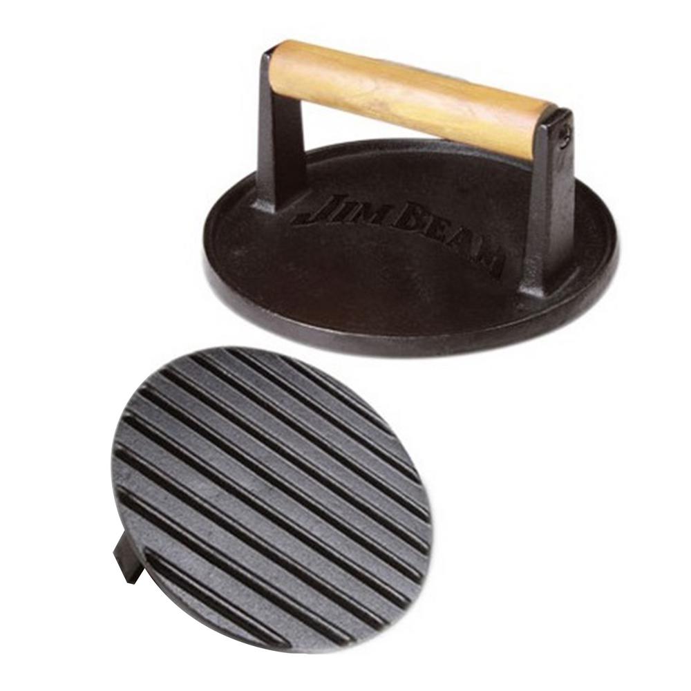 Jim Beam Burger and Meat Press with Wooden Handle - image 5 of 6