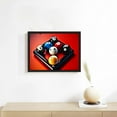 thumbnail image 3 of Nawypu  Wall Art Billiard Balls Canvas Print Pool Snooker Picture Painting Sport Artwork for Home Office Men Bedroom Lounge Bar Decorations Ready to Hang, 3 of 4