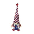 thumbnail image 2 of Sltwyw Independence Day Gnome Decor, Patriotic Tabletop Figurine for 4th of July Party, Durable Resin Outdoor Decoration for Garden & Fireplace, 2 of 6