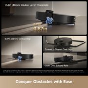 Dreame Matrix10 Pro Cleaning Bundle Robot Vacuum and Mop with 29000Pa Suction, Hot water Mop Washing, with AI RGB Avoidance, Black