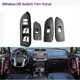 thumbnail image 2 of Exquisite Car Front Left Window Lock Glass Lift Switch Trim Panel Cover 74232-60600-C0 for Prado LC150 2010-2019 LHD, 2 of 5