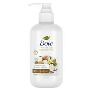Dove Advanced Care Warm Vanilla Hand Sanitizer Gel with Shea Butter for All Skin, 8 oz