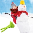thumbnail image 1 of de arena de nieve portátil para herramientas de fabricación de nieve para actividades al , juegos a de invierno para y Verde Hugo Clip de la fabricante de bolas de nieve, 1 of 10
