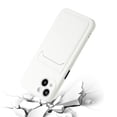 thumbnail image 3 of Allytech Case Compatible with iPhone 15 Plus, [Card Holder] [Soft TPU] [Ultra Slim & Lightweight] Shockproof Anti-Fingerprint Case for iPhone 15 Plus - White, 3 of 7