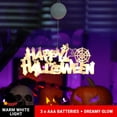 thumbnail image 3 of Happy Halloween Neon Sign | Party Welcome Sign, Front Door/Bedroom/Home/Yard, 3 of 3