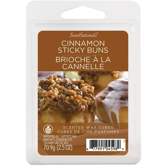 ScentSationals Scented Wax Cubes - Cinnamon Sticky Buns