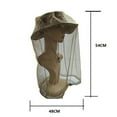 thumbnail image 7 of Opolski 2Pcs Mosquito Insect Bug Bee Face Shield Head Cover Fine Mesh Net, 7 of 7