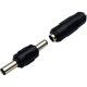 thumbnail image 4 of Adaptador de corriente CC de 5,5 mm x 2,1 mm, conector macho a macho de CC de 2,1 mm x 5,5 mm, para cámara CCTV, luz LED, miniventilador (paquete de 5/macho), 4 of 5