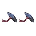 thumbnail image 1 of Baohd Carbon Fiber Motorcycle Rear Wheel Fender Mudflap for Niu Technologies Stylish and Durable 1st gens red 2Set, 1 of 1