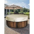 thumbnail image 2 of Housse de Spa Extérieur Imperméable Anti-UV Protection contre la Poussière Ronde 200cm, 2 of 5
