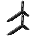thumbnail image 1 of BESTYASH 2Pcs TV Desk Stand Black Adjustable Mount Brackets for Easy Installation and Viewing, 1 of 8