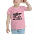 thumbnail image 3 of Nobody Puts in Corner Cute Toddler T Shirts for Boys Girls (Pink, Youth XL), 3 of 5