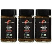 Mount Hagen: Organic FairTrade Instant Coffee Award-Winning, Single-Origin, 100% Arabica, Pack of 3 x 3.53 oz Each