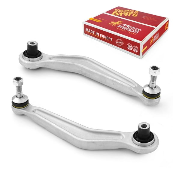 Metrix Premium Chassis Parts - Rear Left & Right Upper Rearward Control Arm w Ball Joint & Bushing Assembly Kit Fits 01-03 BMW 525i, 01-03 530i, 00-03 M5, 99-00 528i, RK620132 RK620131 Made in Europe