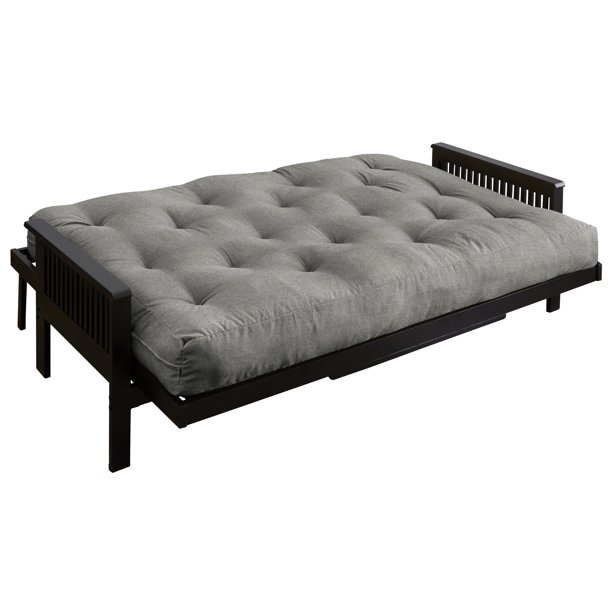 Humble And Haute Queen Granite Grey 12 Inch Futon Mattress Walmart Com Walmart Com