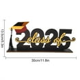 thumbnail image 2 of 2025 Graduation Decorations,2025 Graduation Party Decorations, Class of 2025 Table Wooden Centerpieces Sign, 2025 Graduation Table Signs for Graduation Party Favors Supplies, 11.8 * 5.3 inch, 2 of 4