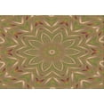 thumbnail image 1 of Ahgly Company Machine Washable Indoor Rectangle Transitional Caramel Brown Area Rugs, 7' x 10', 1 of 7