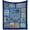 Blue-11th Birthday, variant on 12 Year Old Girl Boy Gift Ideas Throw Blanket 50”x60”, 12th Birthday Gifts for Girls Boys, Coolest Gifts For 12 Year Old Boys, Best Gifts for 12 Year Old Girl, 12th Birthday Decorations for Girls Boy