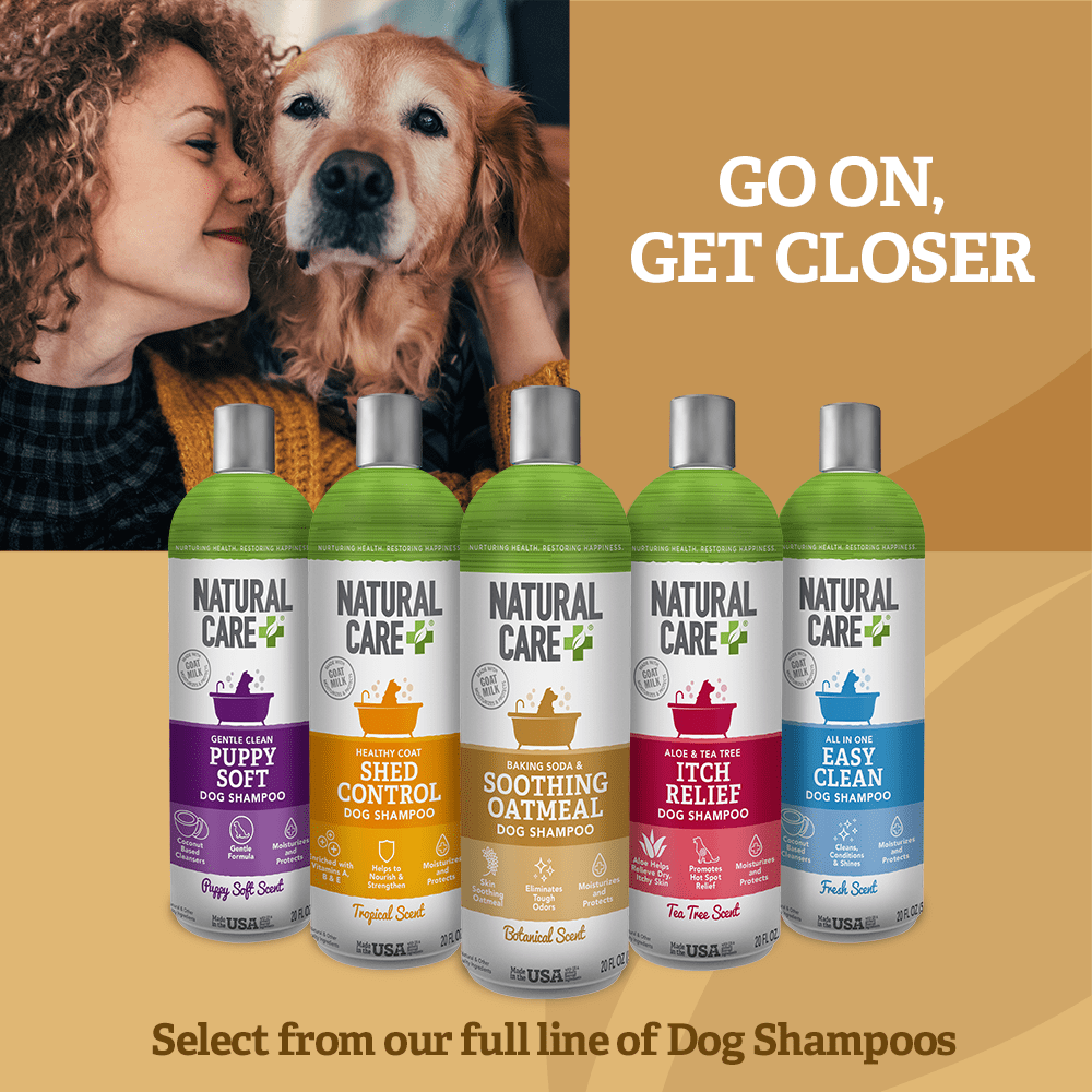 Natural Care Baking Soda and Oatmeal Shampoo for Dogs – 20oz.