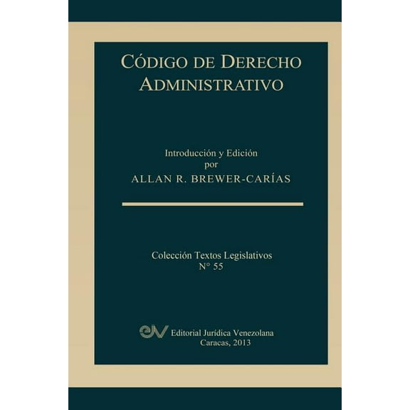 Codigo de Derecho Administrativo (Paperback)