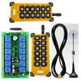 thumbnail image 1 of 3000M Industrial DC 12/24/36/48 12CH Wireless Remote Control OverheadTravelling Crane System Receiver Digital Key ,Stability, 1 of 7