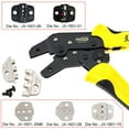 thumbnail image 4 of Eigraketly Crimpadora de alambre eléctrico de acero, portátil, de mano, reemplazo profesional, reparación precisa, conector TPR, alicates de Artesanía, 4 of 6