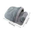 thumbnail image 2 of XGFHYJEH Pet Sleeping Bag With Velvet Warm Cats Quilt Dog Quilt Drill Hole Detachable Pillow Semi-Closed In Winter, 2 of 7