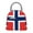 Light Grey, variant on Lunch Bag Norway Flag Reusable Insulated Lunch Tote Cooler Box for Women Men Black