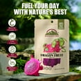 thumbnail image 4 of Himalayan Chef Freeze-Dried Dragon Fruit 15g/Each (Pack of 10) | Organic Dried Fruit Snacks, Healthy Snack for Kids & Adults, Freeze-Dried Fruit, 4 of 8