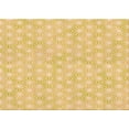 thumbnail image 1 of Ahgly Company Machine Washable Indoor Rectangle Transitional Yellow Area Rugs, 7' x 9', 1 of 7
